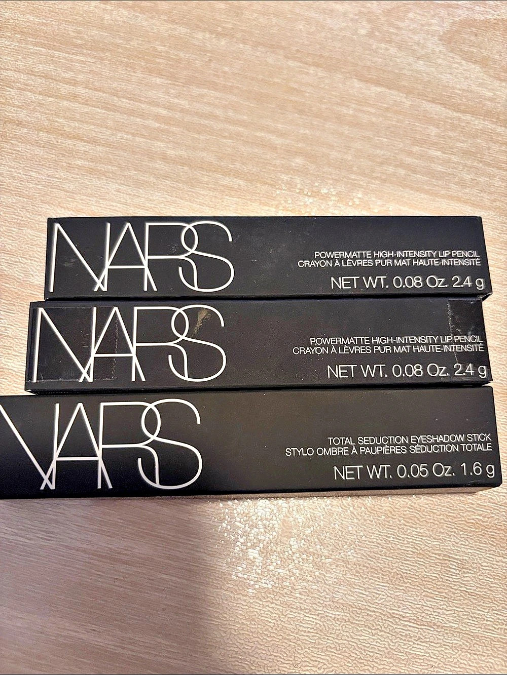 NARS Powermatte Lip Pigment Lip Pigment 3-Piece Set NWT